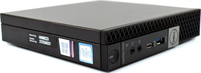 DELL Optiplex 7070 Micro Intel Core i5-8500 3.0GHz 16GB 256GB SSD Windows 11 Professional PL