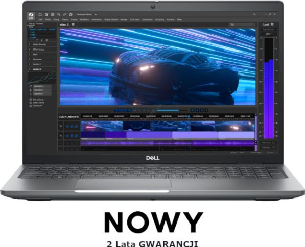 DELL Precision 3591 Intel Core Ultra 5 135H 64GB 512GB SSD nVidia RTX500 Ada Windows 11 Professional PL