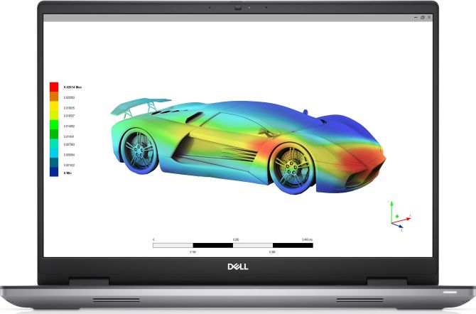 Dell Precision 7670 i7-12850HX 3.40 GHz 32GB 512SSD RTX A2000 Windows 11 Professional PL 