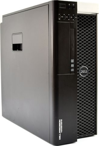 DELL Precision T5810 Intel Xeon E5-1607v4 3.1GHz 8GB 256GB SSD + 500GB DVD-RW AMD HD7470 Windows 10 Home PL