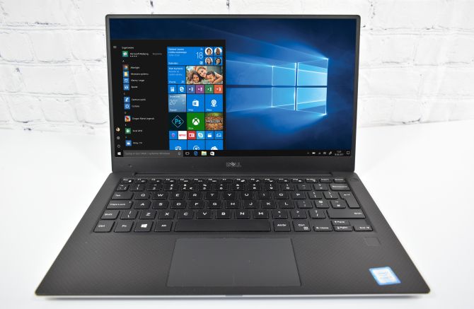 DELL XPS 13 9360 Intel Core i7-7500U 2.6GHz 8GB 256GB SSD Windows 10 Professional PL - 0677347