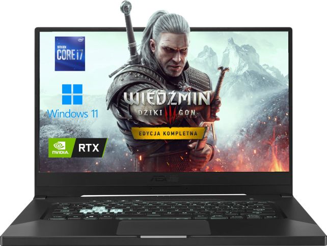 ASUS TUF Dash F15 Intel Core i7-11370H 3.0GHz 16GB 512GB SSD nVidia GeForce RTX 3050 Windows 11 Professional PL