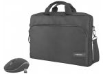 Zdjęcie 8: NATEC Torba na notebook Wallaroo 15,6 czarna z myszką bezprzewodową