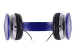 Rebeltec Stereofoniczne słuchawki z mikrofonem CITY BLUE