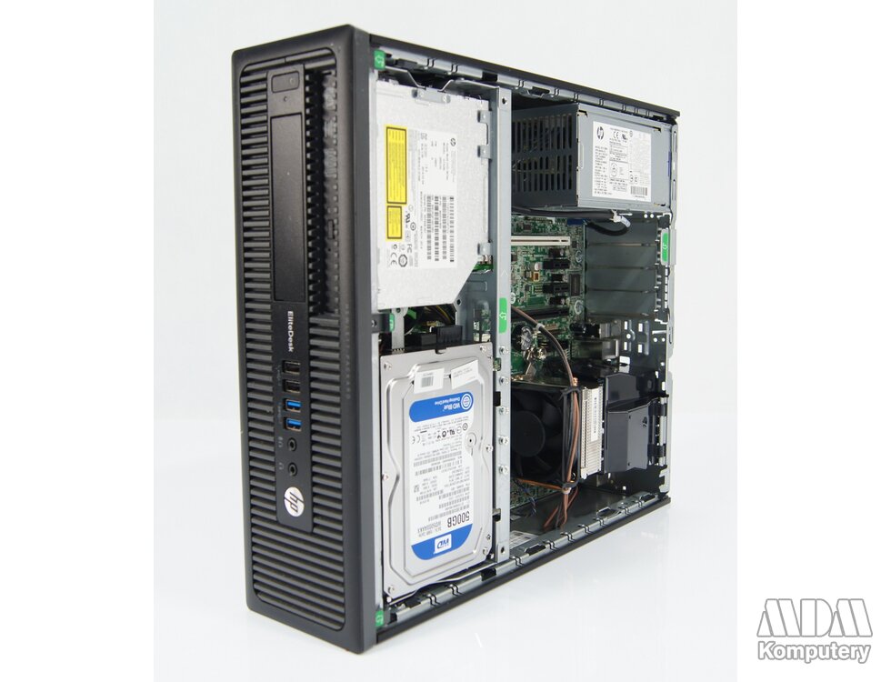 HP EliteDesk 800 G1 SFF Intel Core i74770 3.4GHz 8GB 256GB SSD DVDRW