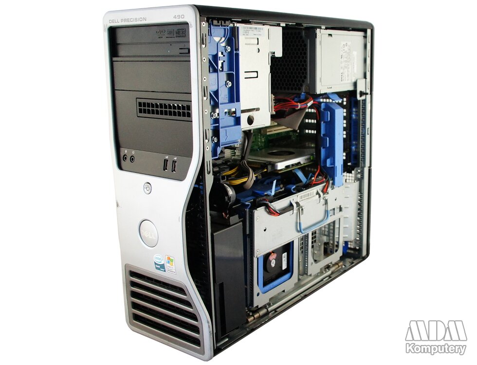 DELL Precision 490 Tower 2x Intel Xeon5150 2.66GHz 4GB 500GB DVD