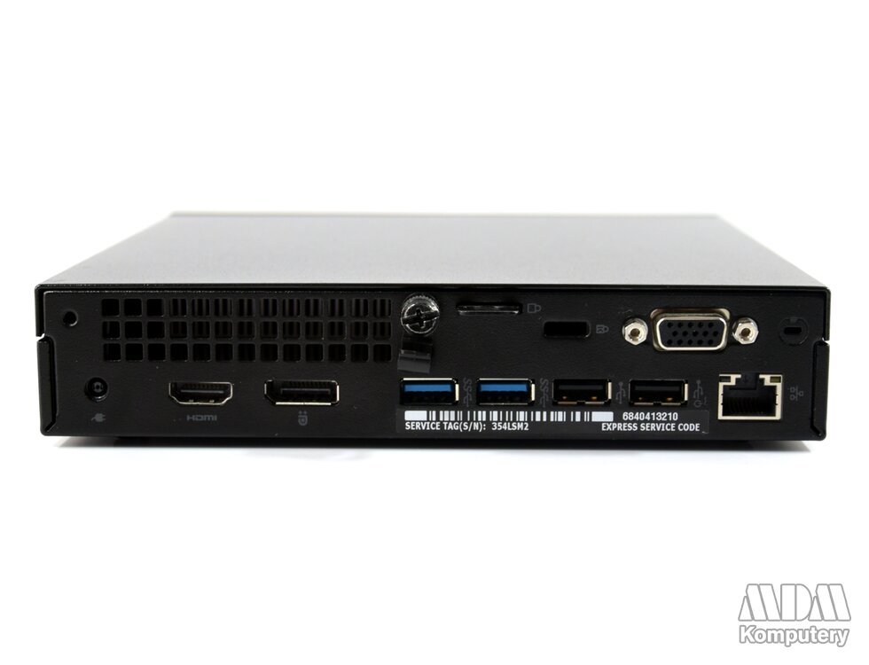 Mini PC DELL OptiPlex 3050 Tiny I3-7100T - 16Go RAM - 512Go SSD - W10 - Reconditionné
