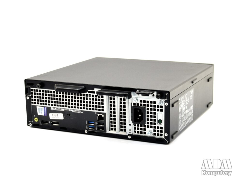 DELL Optiplex 3050 SFF Intel Core i5-7500 3.4GHz 8GB 256GB SSD Windows 10  Professional PL - MDM Komputery