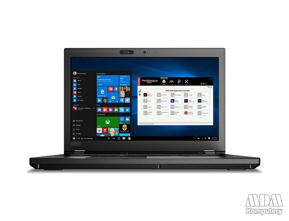 Lenovo P52 Intel Core i7-8850H 2.6GHz 32GB 512GB SSD nVidia Quadro